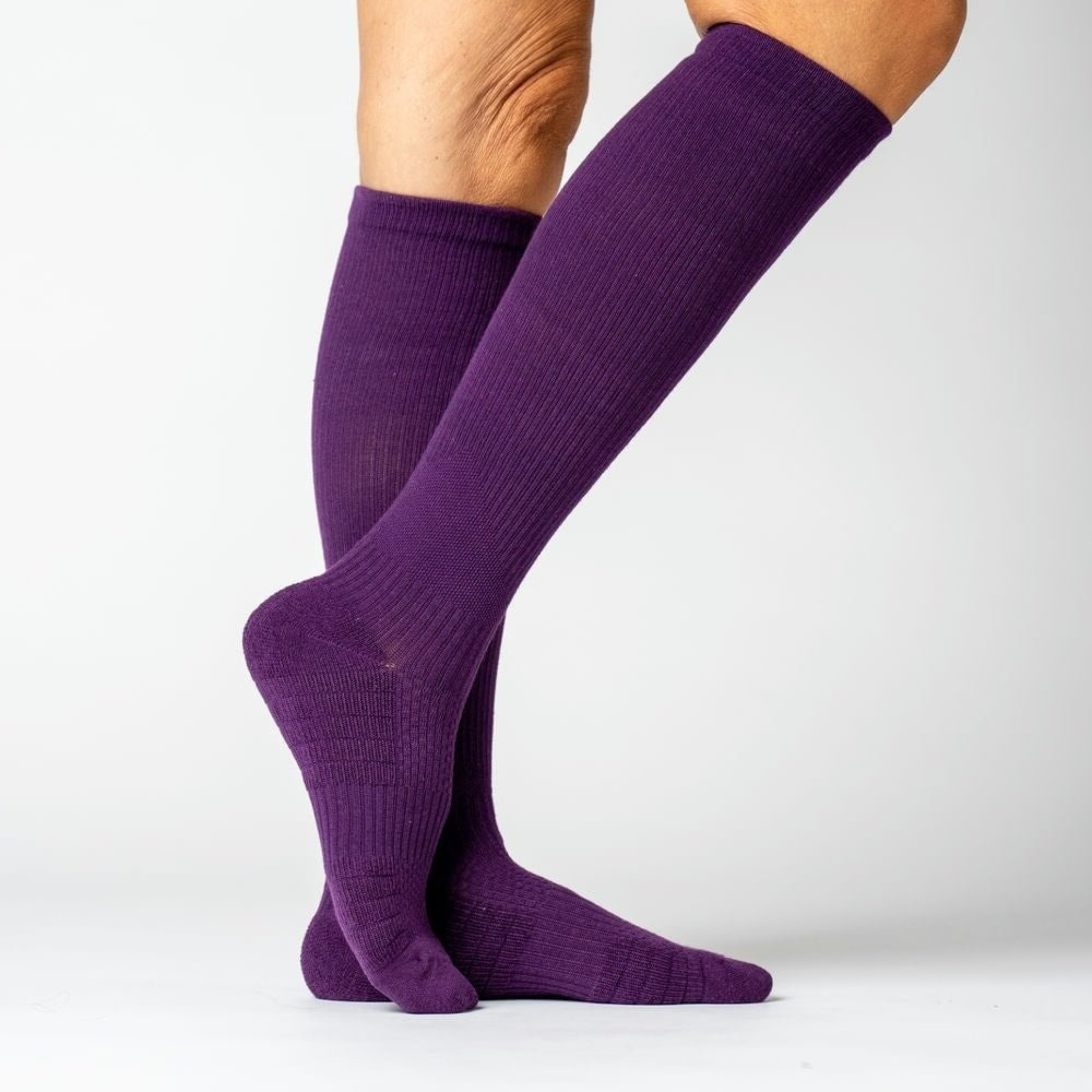 Purple Compression Socks